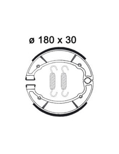 Mâchoire de freins AP RACING