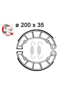 Mâchoire de freins AP RACING