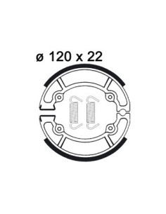 Mâchoire de freins AP RACING