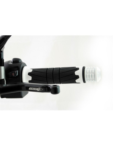 Poignées Space Noires ( la paire)