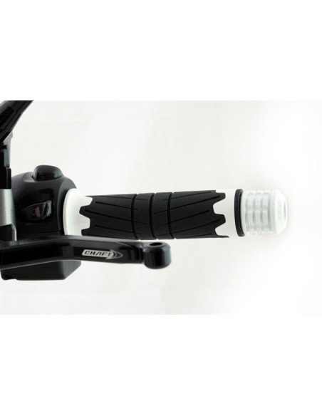 Poignées Space Noires ( la paire)