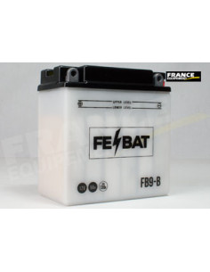 Batterie FE-BAT FB9-B (9B) livrée avec les flacons d'acide
