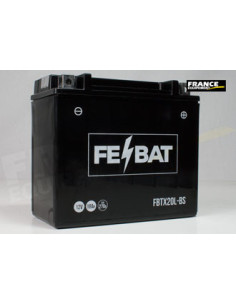 Batterie FE-BAT FBTX20L-BS (CBTX20L-BS /YTX20L-BS / YTX20LBS / BTX20L)