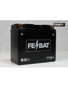 Batterie FE-BAT FT12B-4 (CT12B-4/YT12B-BS/YT12BBS/BT12B-4 / BT12B4)