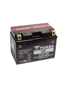 Batterie YUASA TTZ12S-BS (12S) livrée avec les flacons d'acide