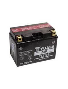 Batterie YUASA TTZ14S-BS (14S) livrée avec les flacons d'acide