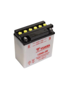 Batterie YUASA 12N9-3B (12N93B) acide non incluse