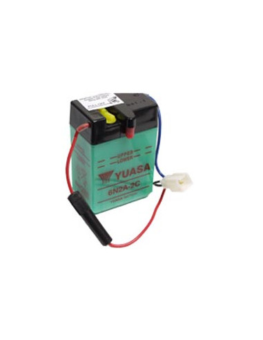 Batterie YUASA 6N2A-2C (6N2A2C) acide non incluse