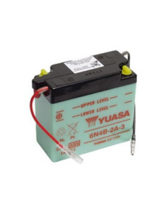 Batterie YUASA 6N4B-2A-3 (6N4B2A3) acide non incluse