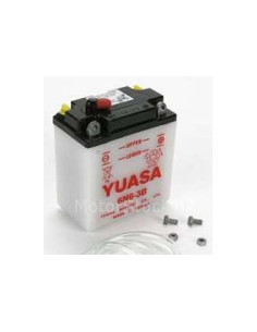 Batterie YUASA 6N6-3B (6N63B) acide non incluse