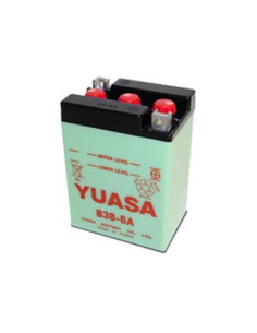 Batterie YUASA B38-6A acide non incluse