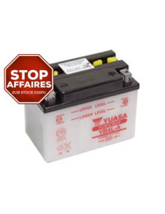 Batterie YUASA YB4L-A (CB4L-A / CB4LA / 4LA) acide non incluse