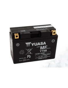 Batterie AGM Activated Pré-remplie YUASA YT9B (9B4)