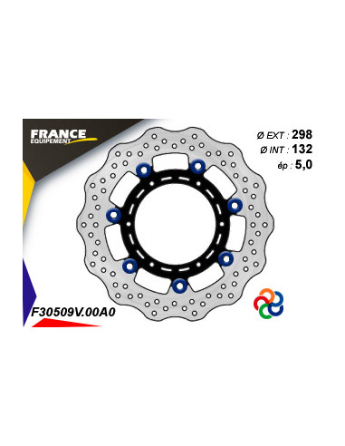 Disque de frein Gamme Essentiel FE.FL30509V / Oeillets Couleurs