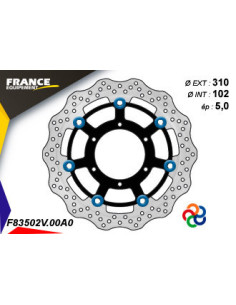 Disque de frein Gamme Essentiel FE.FL83502V / Oeillets Couleurs