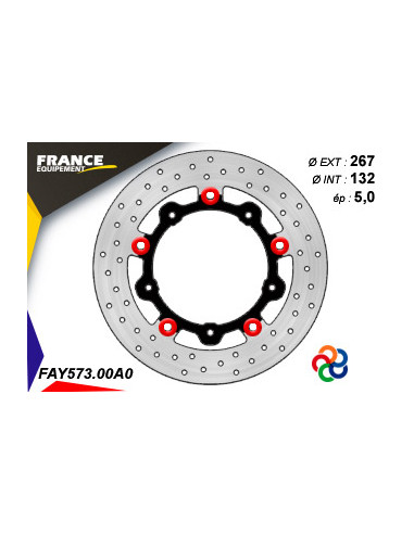 Disque de frein Gamme Essentiel FE.FLAY573 / Oeillets Couleurs