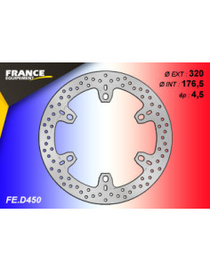 Disque de frein Gamme Essentiel FE.D450 2