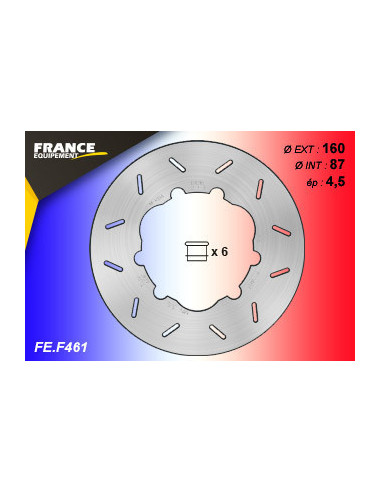 Disque de frein Gamme Essentiel FE.F461