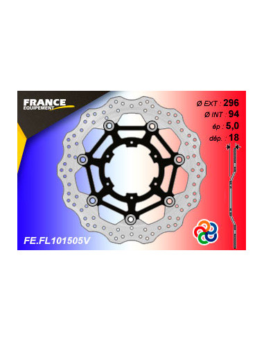 Disque de frein Gamme Essentiel FE.FL101505V