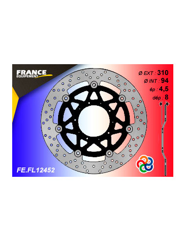 Disque de frein Gamme Essentiel FE.FL12452