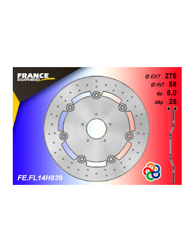 Disque de frein Gamme Essentiel FE.FL14H839