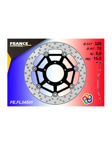 Disque de frein Gamme Essentiel FE.FL34501