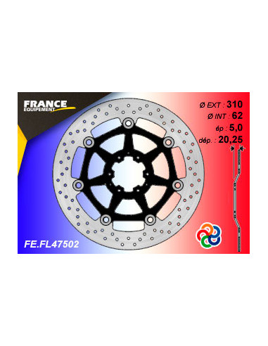 Disque de frein Gamme Essentiel FE.FL47502