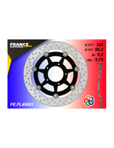 Disque de frein Gamme Essentiel FE.FL49501