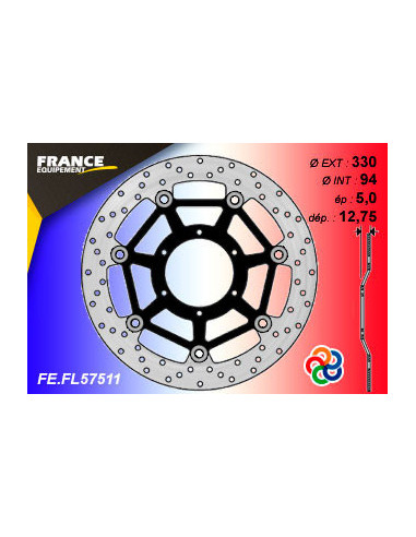 Disque de frein Gamme Essentiel FE.FL57511