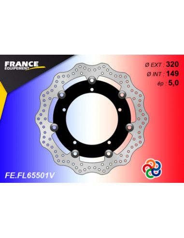 Disque de frein Gamme Essentiel FE.FL65501V