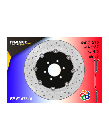 Disque de frein Gamme Essentiel FE.FL67610