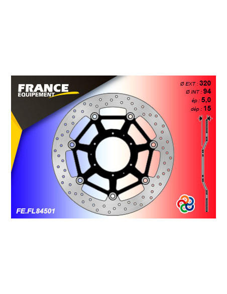 Disque de frein Gamme Essentiel FE.FL84501