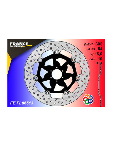 Disque de frein Gamme Essentiel FE.FL86513