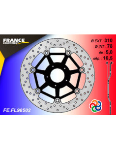Disque de frein Gamme Essentiel FE.FL98502