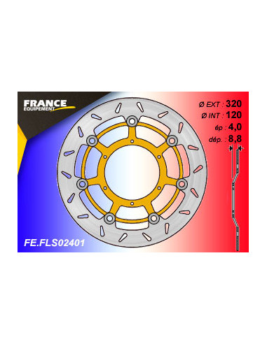 Disque de frein FE.FLS02401