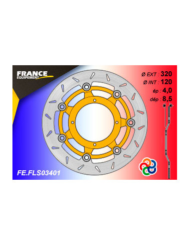 Disque de frein FE.FLS03401