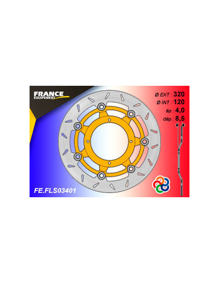 Disque de frein FE.FLS03401