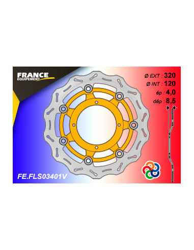 Disque de frein FE.FLS03401V