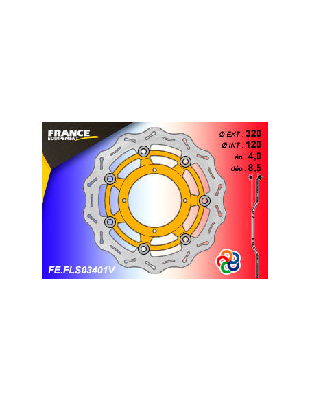 Disque de frein FE.FLS03401V