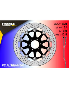 Disque de frein SBK  FE.FLSBK04603