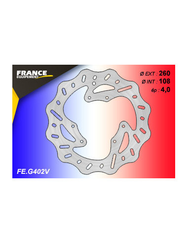 *Disque de frein Gamme Essentiel FE.G402V