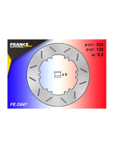 Disque de frein Gamme Essentiel FE.G847