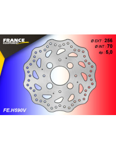 Disque de frein Essentiel FE.H590V (inclus 4 trous pour fixation Abs)
