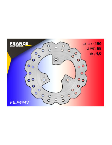 Disque de frein Gamme Essentiel FE.P444V