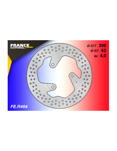 Disque de frein FE.R464 (FE.R463 + trou pour un compteur de vitesse)