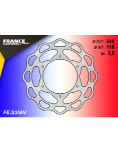 *Disque de frein Gamme Essentiel FE.S358V