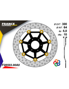 Kit Freinage FRANCE EQUIPEMENT - AP RACING 2