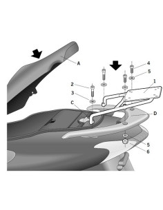 Porte paquet Shad Top Master H0DL12ST