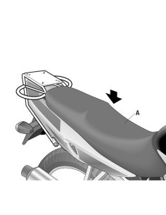 Porte paquet Shad Top Master Suzuki GS500 2001 à 2011
