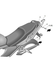 Porte paquet Shad Top Master S0BN60ST